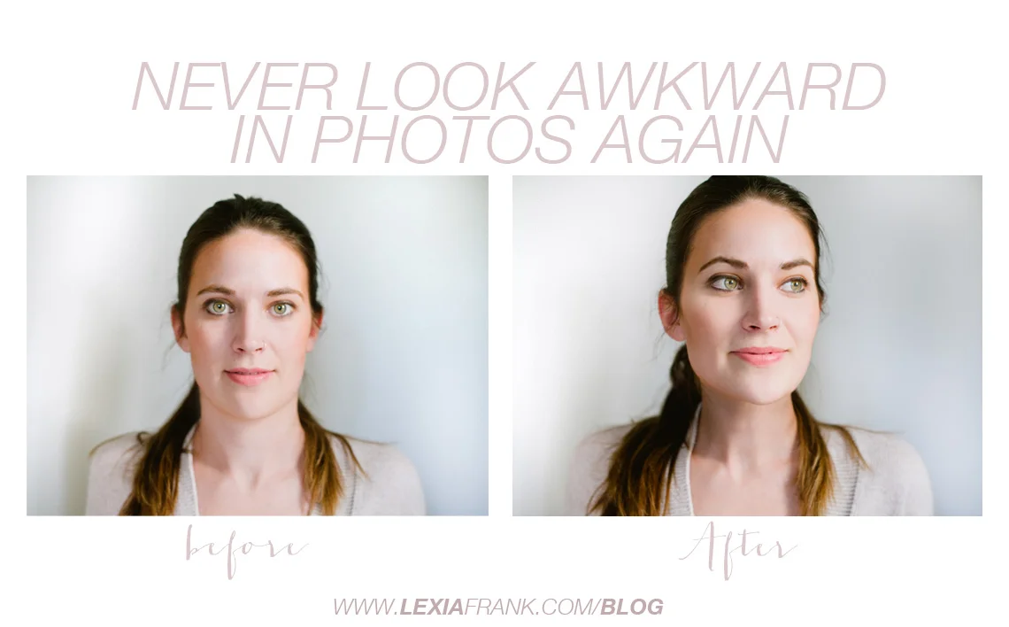 get rid of the double chin and stop looking awkward in photos that are taken of you with a really simple trick that takes two seconds. it's a modeling secret that anyone can employ to smooth out neck wrinkles and get rid of the double chin. Lexia is a destination wedding photographer and luxury wedding photographer based on the west coast. www.lexiafrank.com 