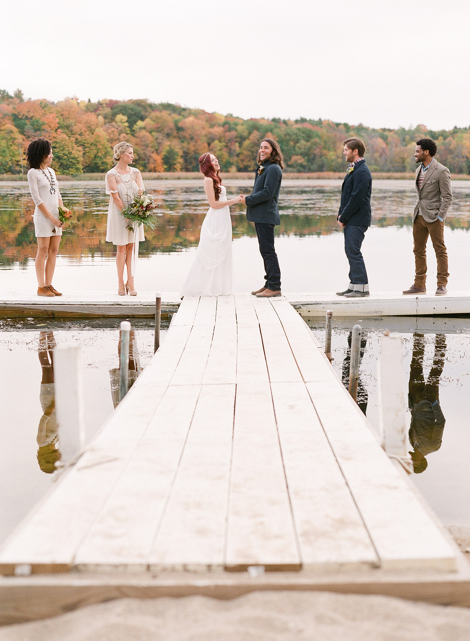 Lexia Frank is a destination wedding photographer and film photographer who shoots luxury weddings throughout the US and worldwide. Camp Wandawega wedding