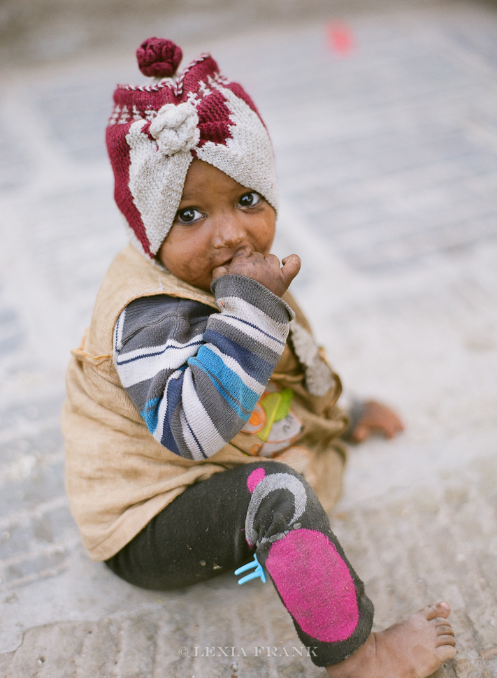 Lexia Frank is a destination wedding photographer and film photographer. As a travel photographer, she visited Nepal in 2015 and photographed these film images of nepalese street life. www.lexiafrank.com Nepal Photography, photography of nepal, nepal stock photography, nepalese children, film photography, contax 645, zeiss lens