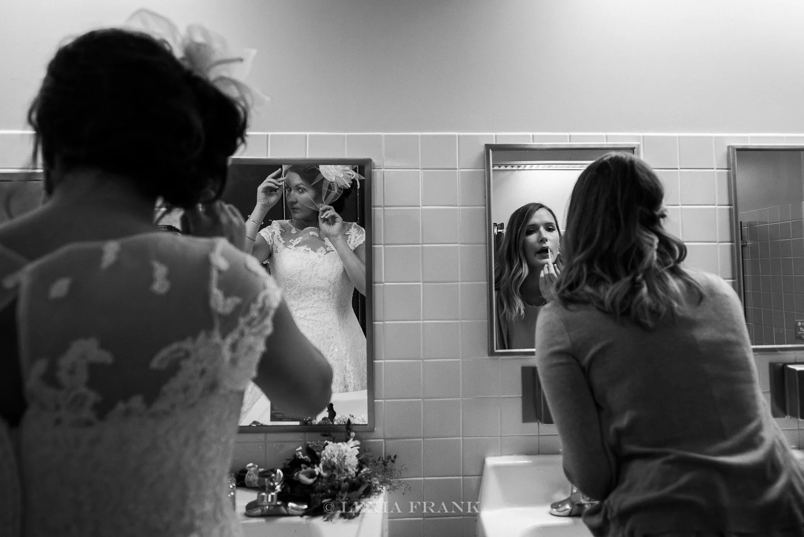 Destination wedding photographer Lexia Frank - a portland oregon fine art film photographer - photographs this san francisco city hall wedding in san francisco in black and white film www.lexiafrank.com