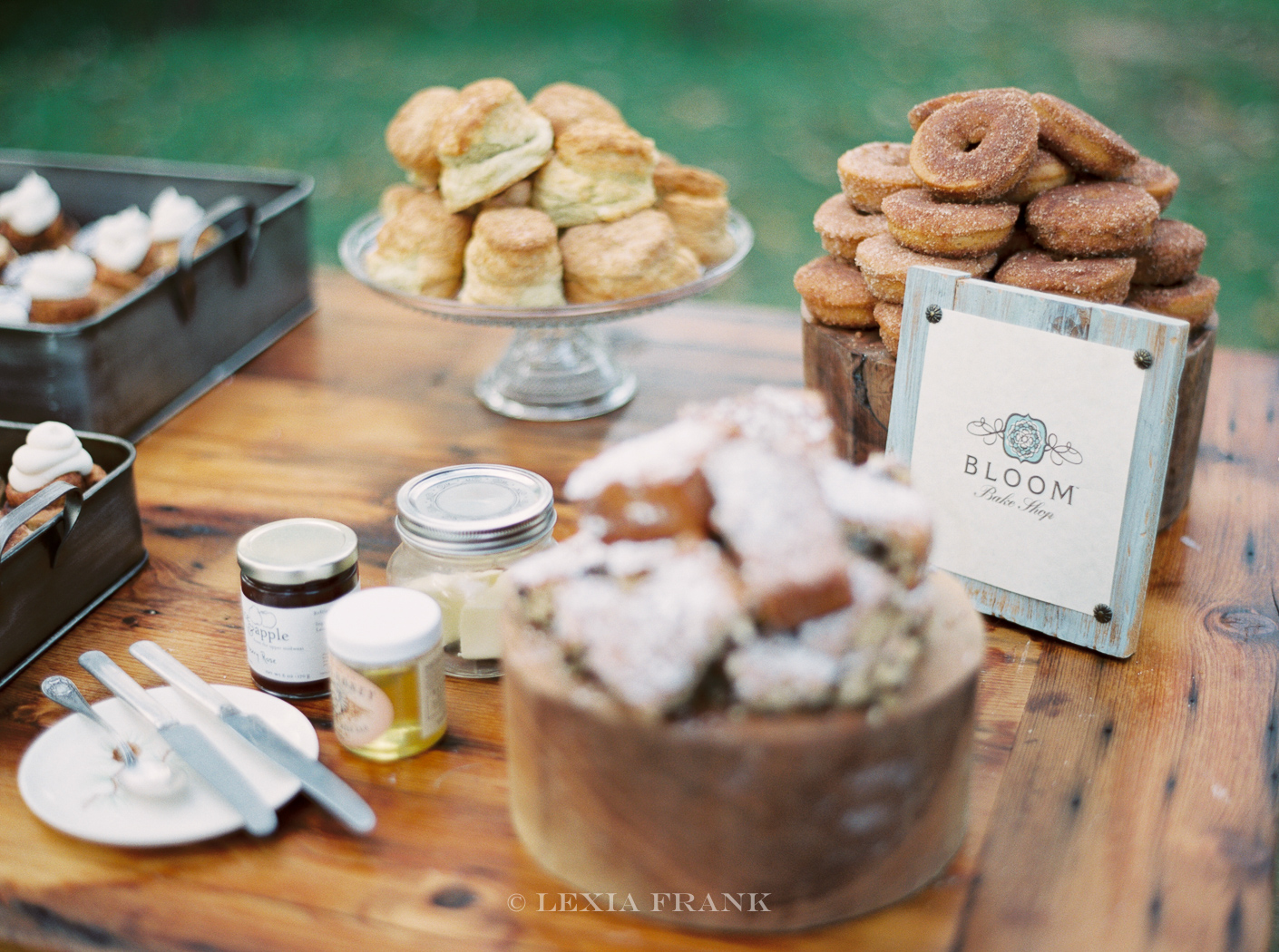 Destination Wedding Photographer Lexia Frank - a portland oregon fine art film photographer- photographed this wedding at camp wandawega in wisconsin for Camp Wedding by Cherry Blossom Events www.lexiafrank.com 