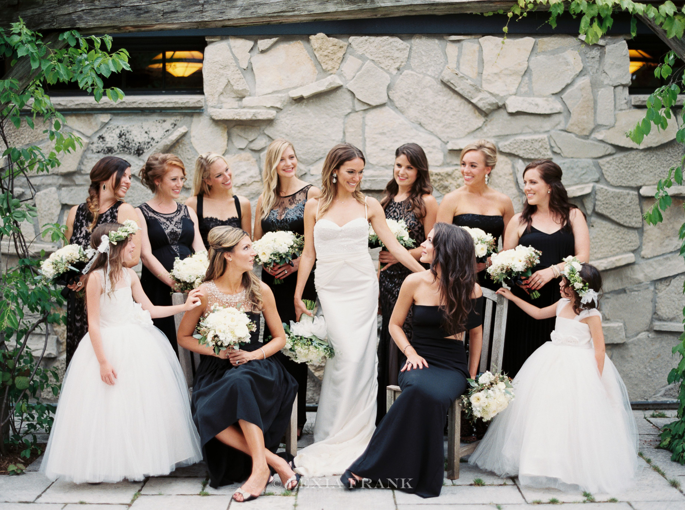 destination wedding photographer Lexia Frank- a portland oregon fine art film photographer- photographs this luxury wedding at whistling straits golf course wedding on film. 