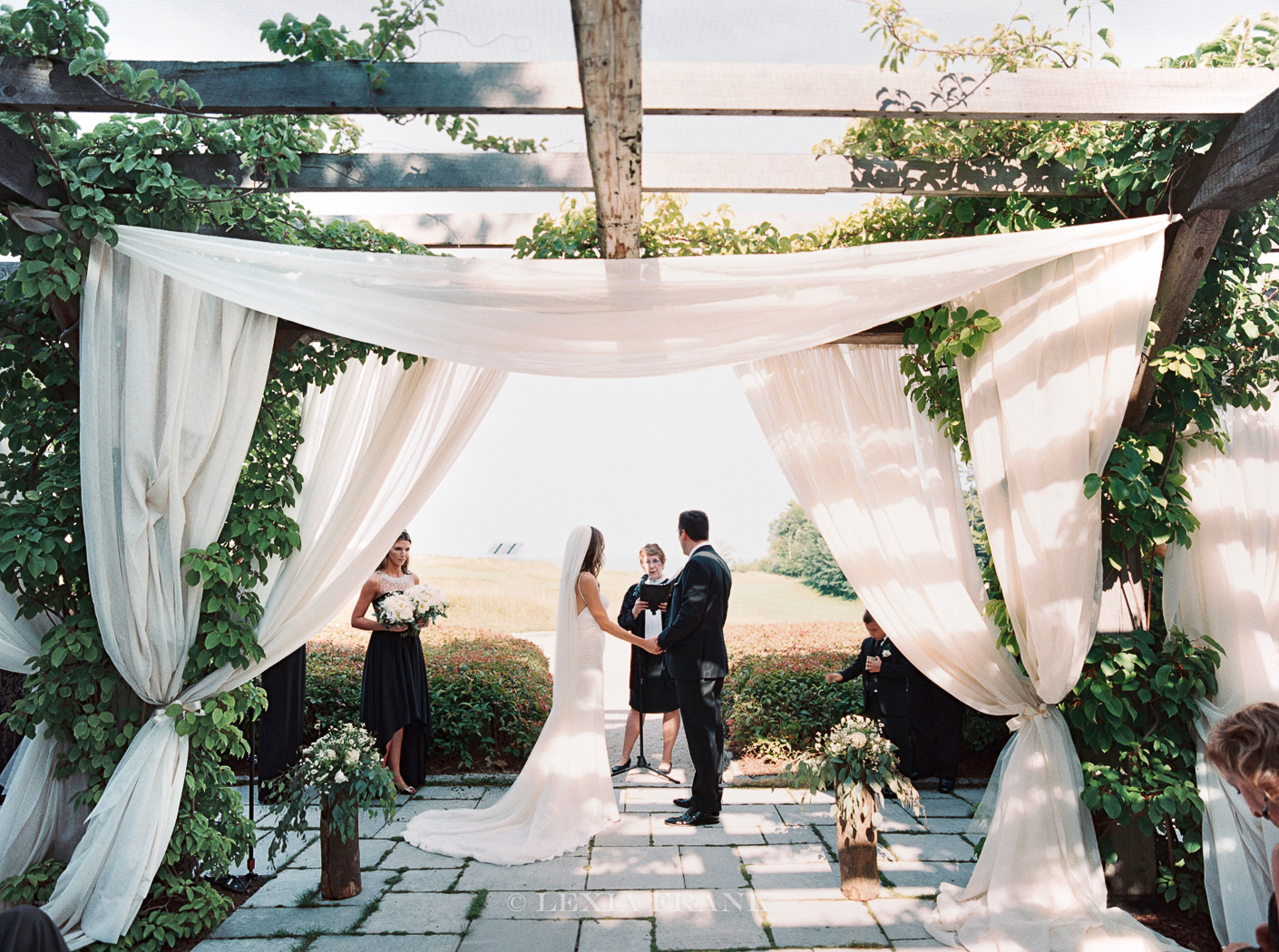 destination wedding photographer Lexia Frank- a portland oregon fine art film photographer- photographs this luxury wedding at whistling straits golf course wedding on film. 