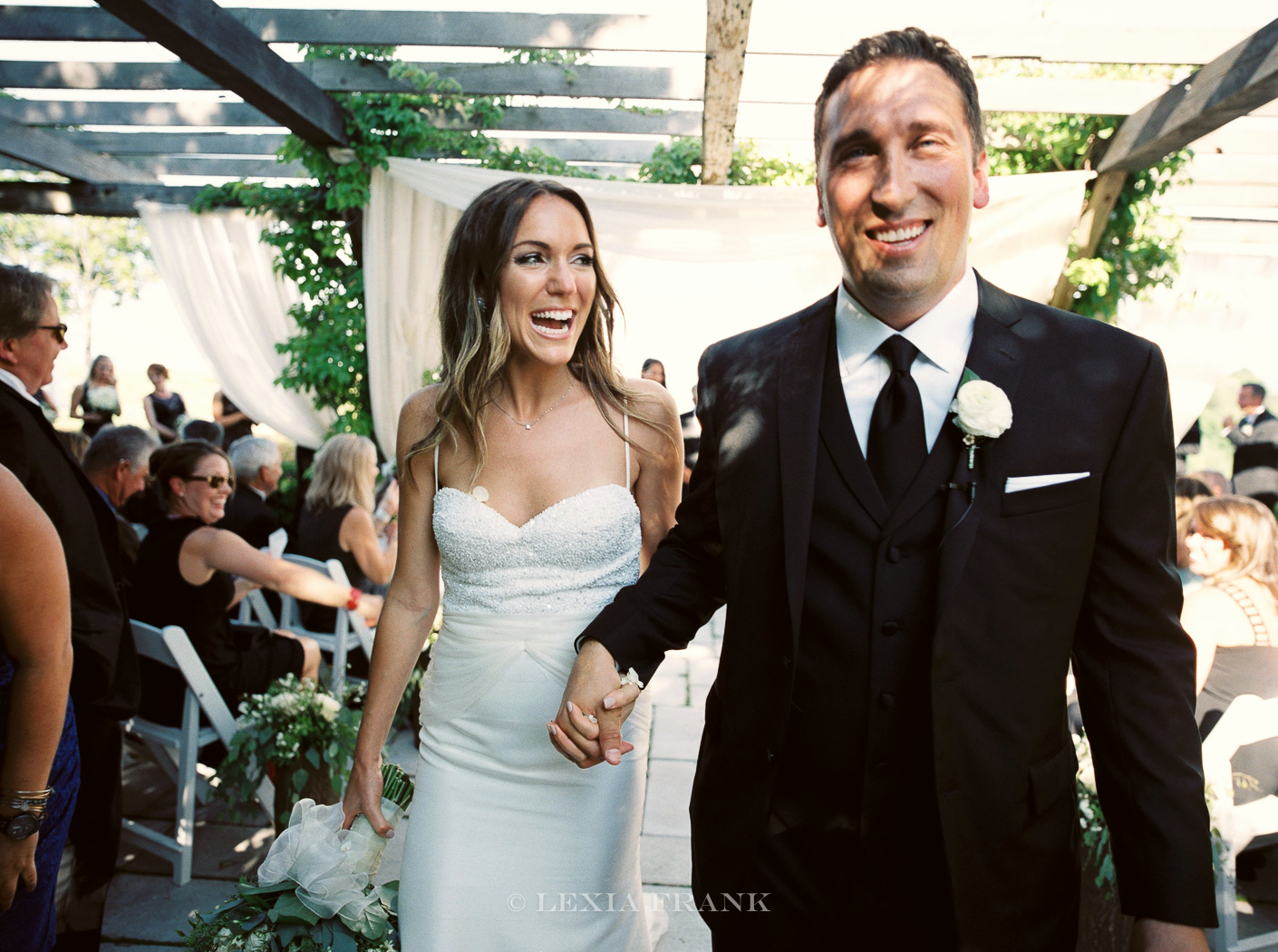 destination wedding photographer Lexia Frank- a portland oregon fine art film photographer- photographs this luxury wedding at whistling straits golf course wedding on film. 