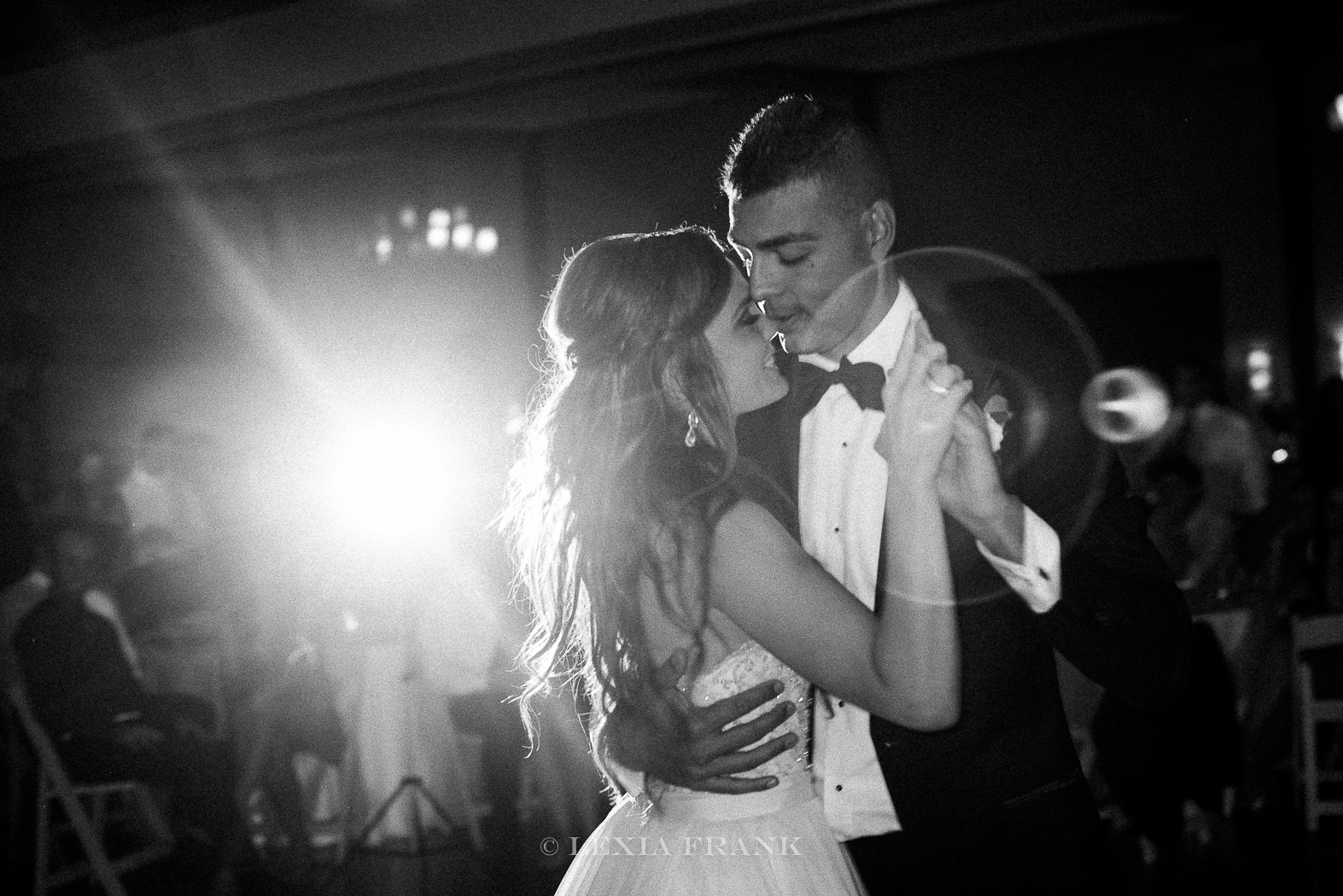 Destination wedding photographer Lexia Frank - a fine art film photographer in portland oregon- photographs luxury weddings on film. best of the best wedding reception photos, classic black and white reception photography
