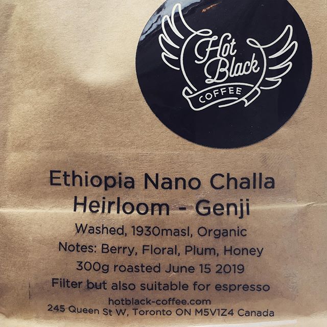 Drink for a difference: Hot out of the roaster from @hotblack_coffee in Toronto, a new program empowering coffee farmers through direct buy, cutting out the middlemen in the “fair trade” racket. Money goes straight to those who deserve, and need. And did I mention the coffee is exceptional? Make your daily cup make a change for good. Win, win, win. #volcaniccoffee #activistdrinker