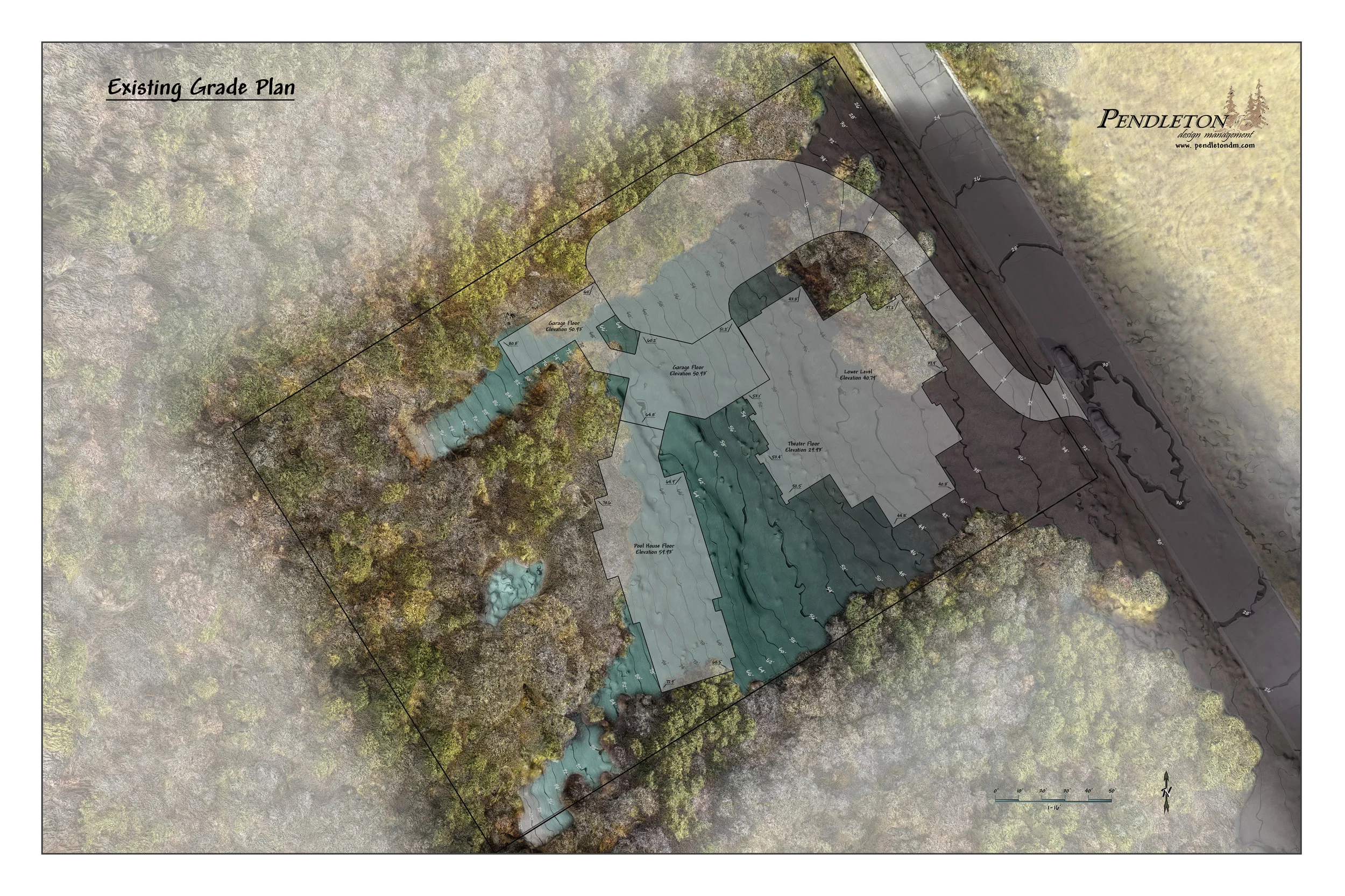Finished Topography Plan