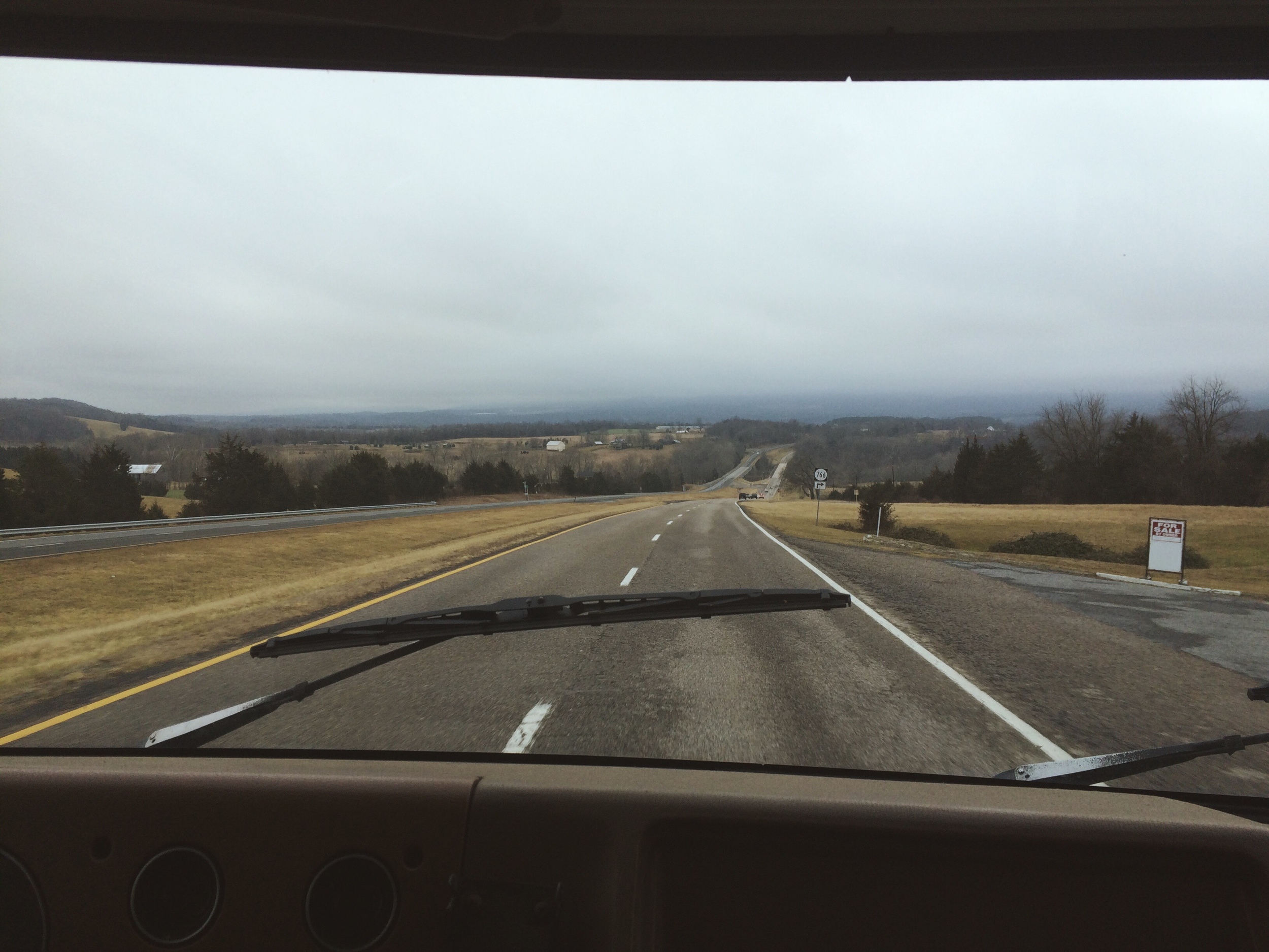 2.21.16 - On the road. - Virginia