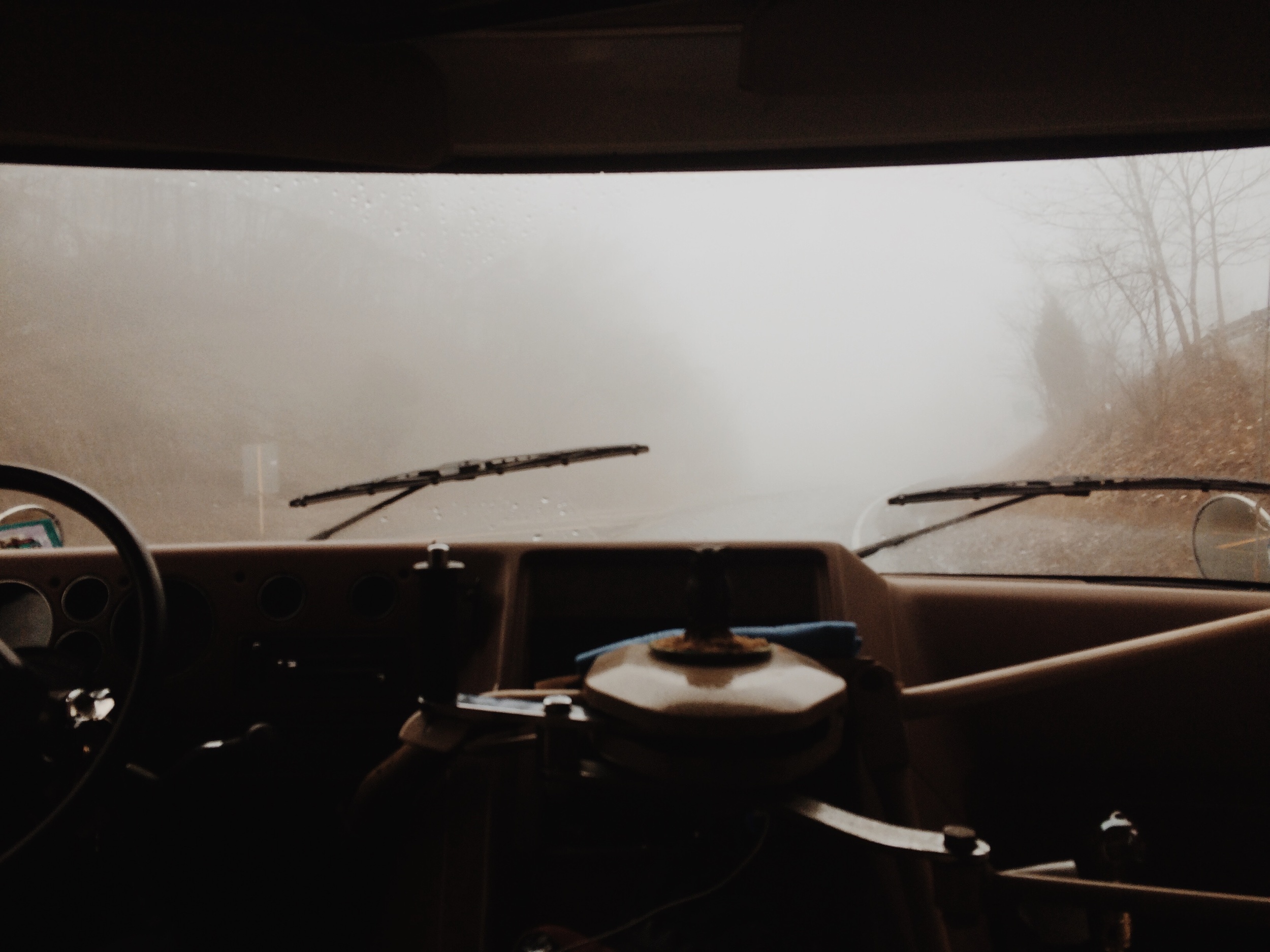 2.23.16 - Post-Luray Caverns fog. - Luray, Virginia.
