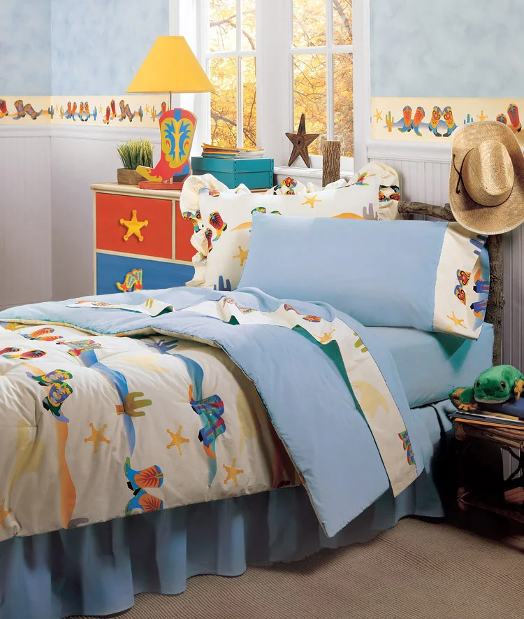 Boot Stompin' Cowboy Bedding
