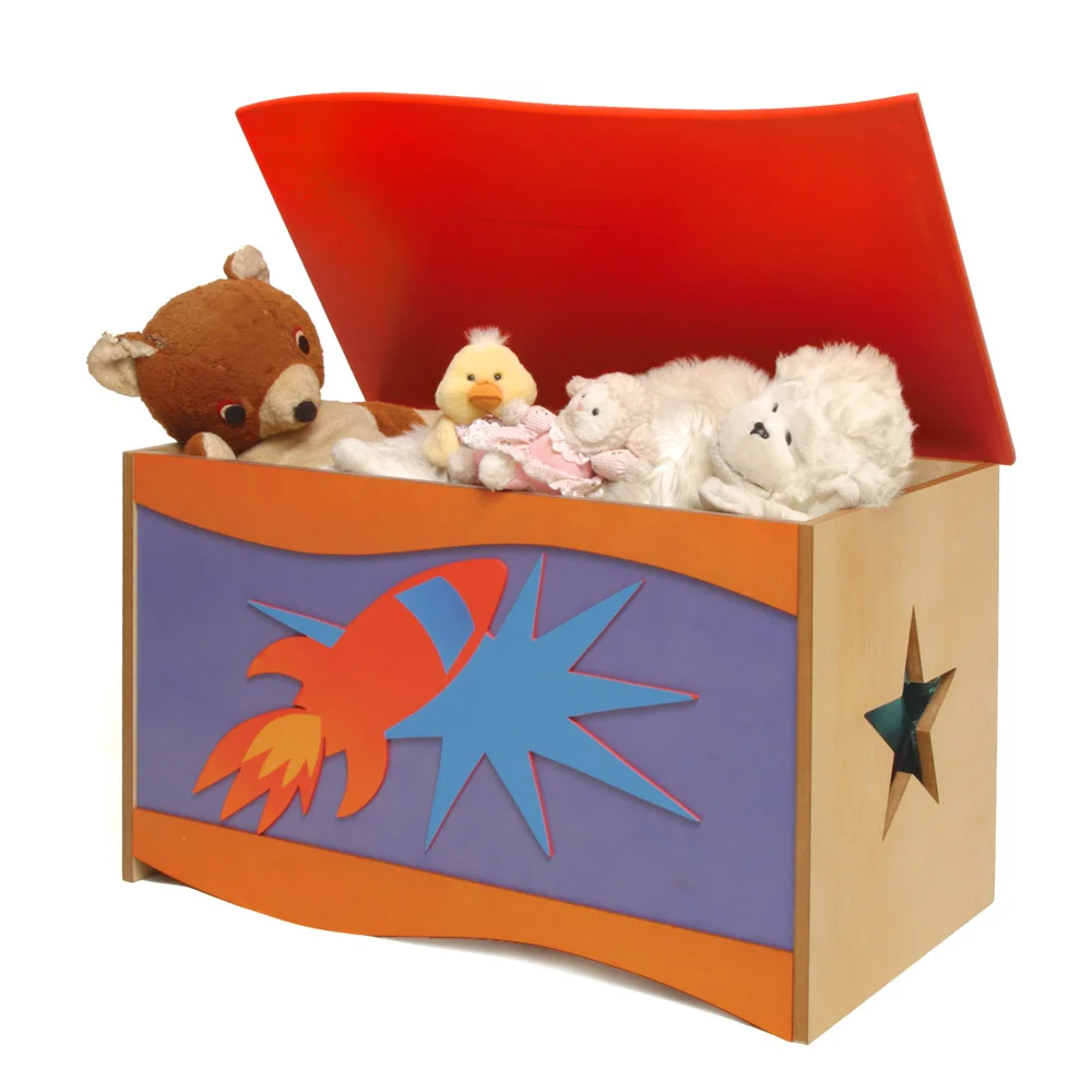 Star Rocket Toy Box