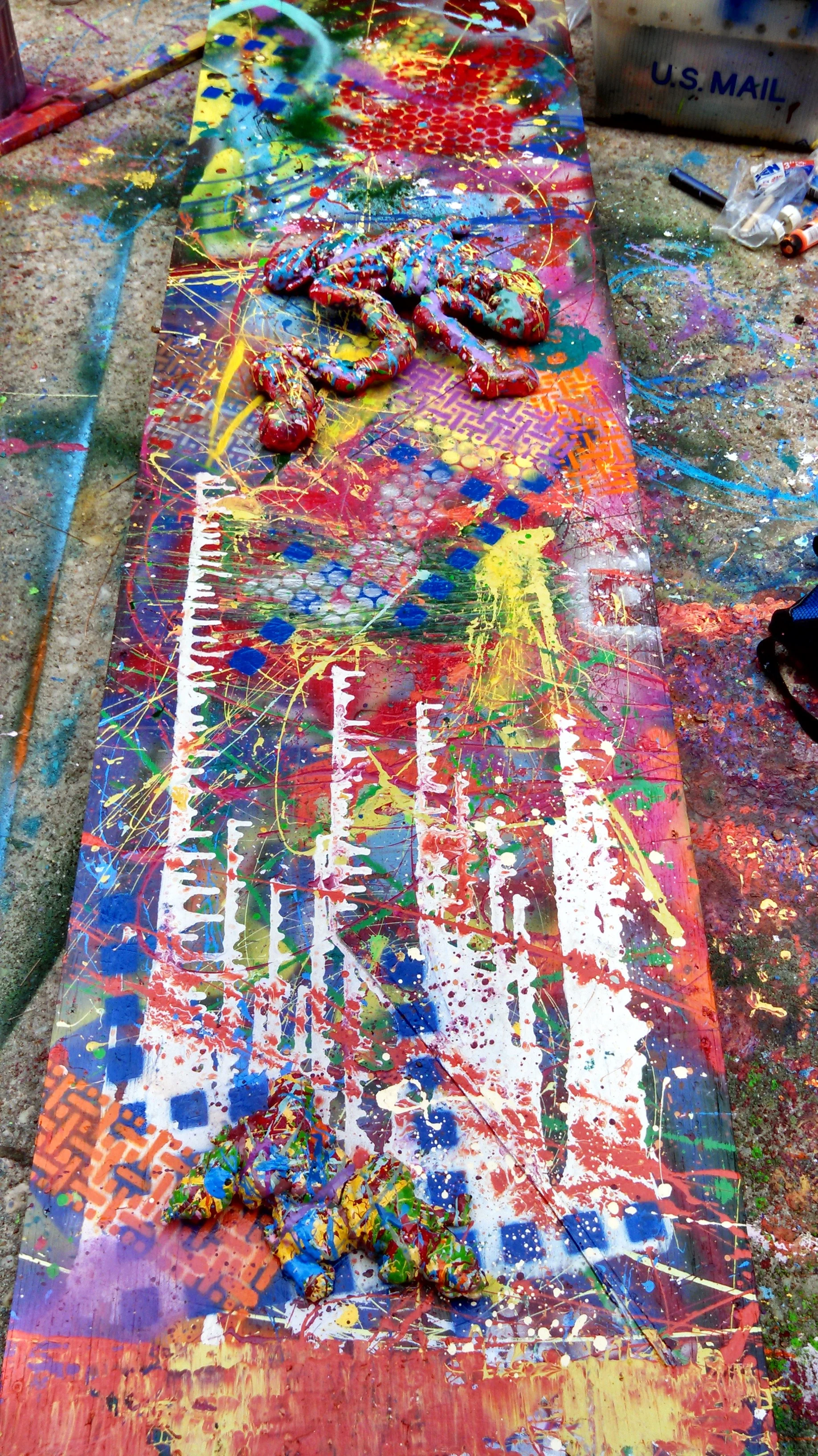 Keep Calm & Carry on Consuming (detail)