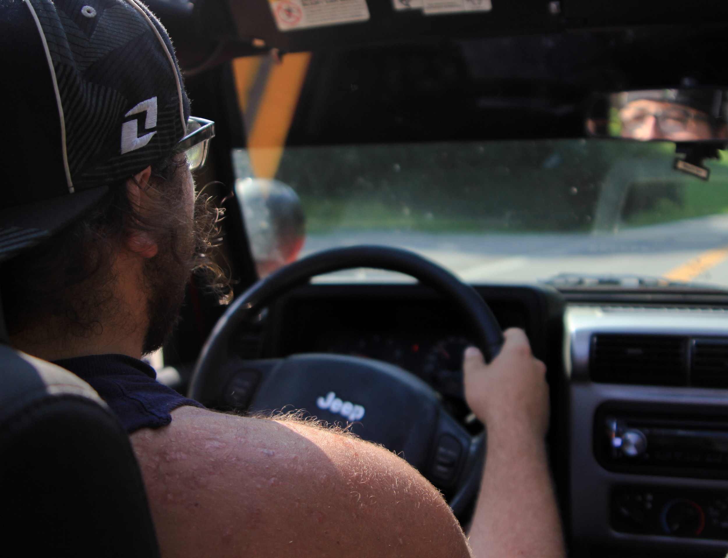 Peyton Wooton, the "Jeep" commander Photo by: Gerry Seavo