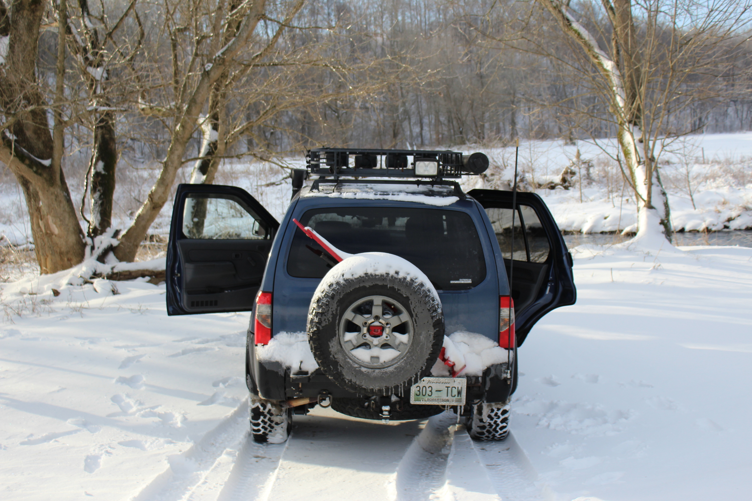 Caleb's Xterra - Photo by: Ellen Linder