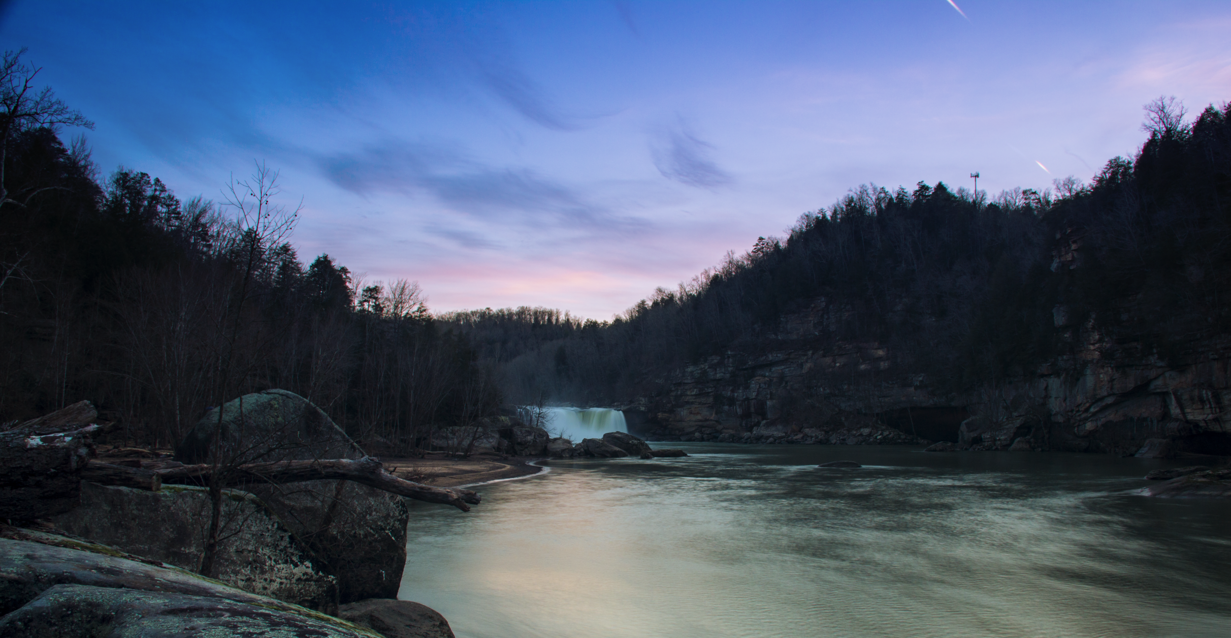Cumberland Falls. Photo via Michael Cheser