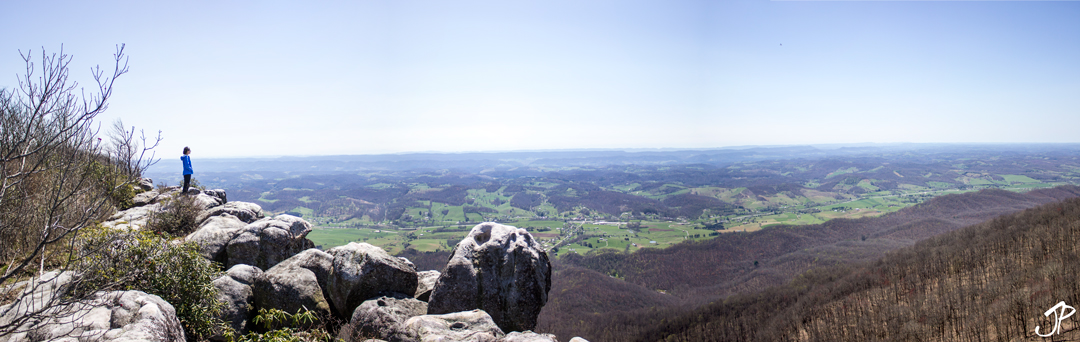 View from atop White Rocks, Virginia/Kentucky border.