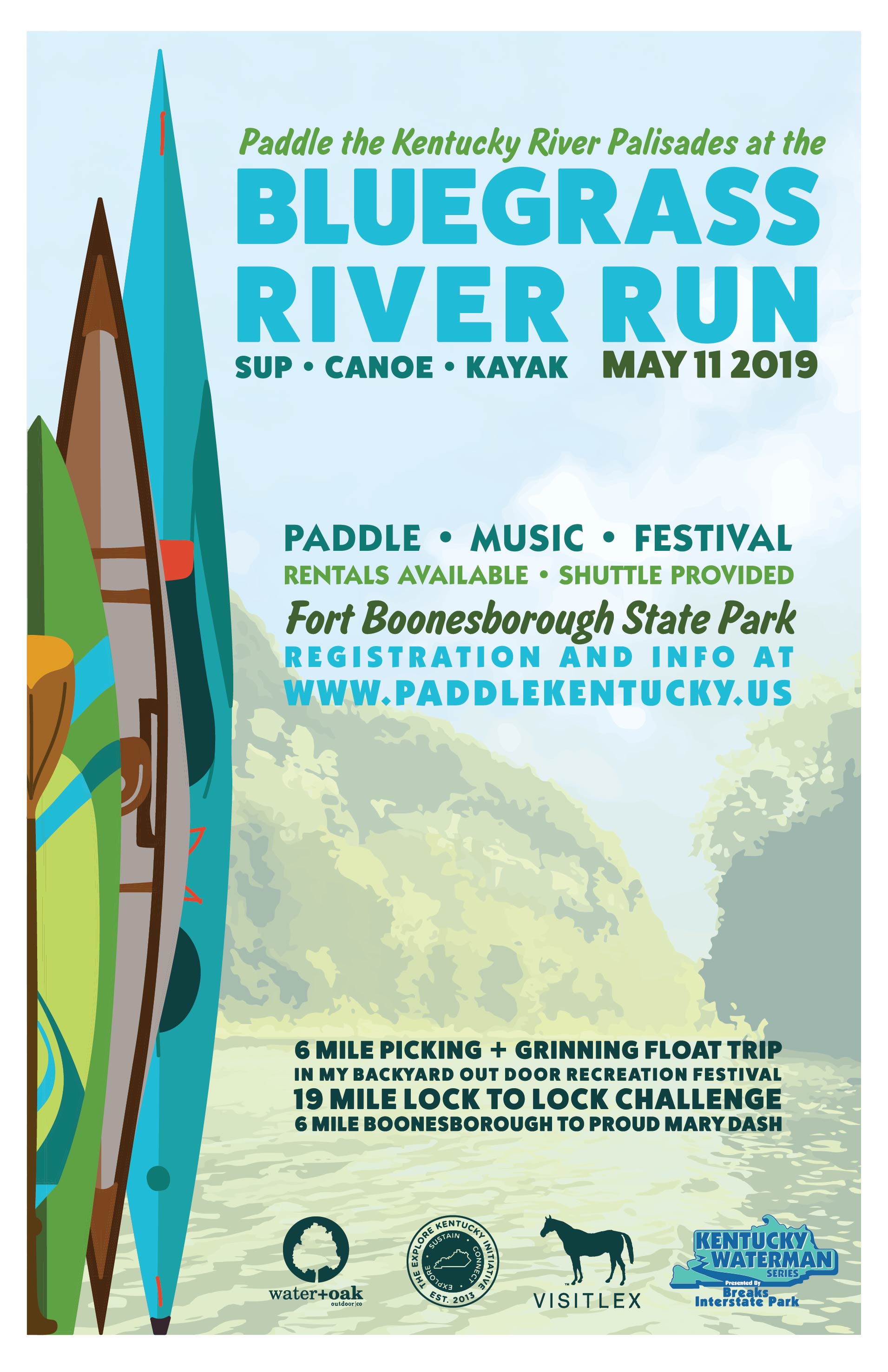 5th Annual Bluegrass River Run Float Trip &amp; Races
