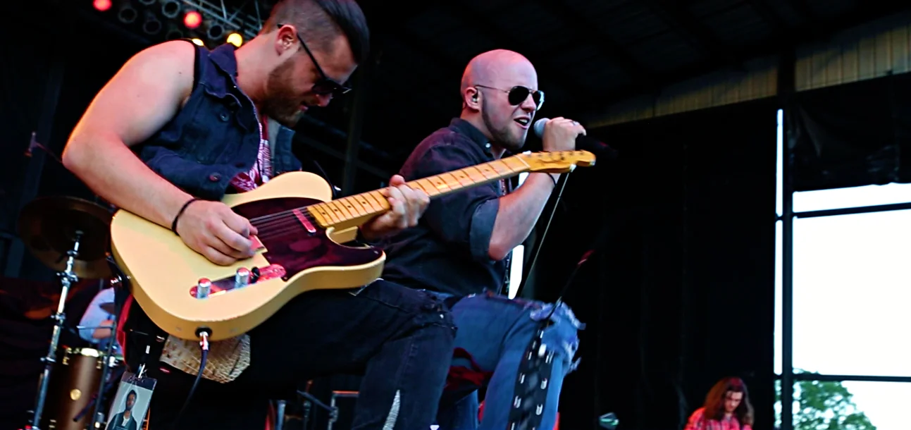 Pictured: Dan Drogosh and Zachary Charles