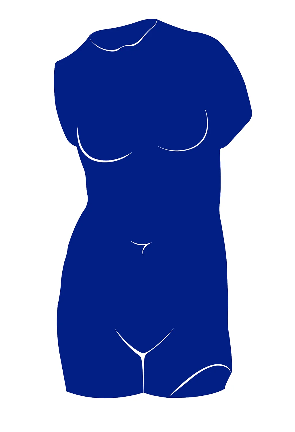 Aphrodite-Torso (Digital Drawing)
