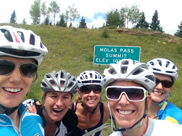 2 Down... oh how funny that climb was!!!