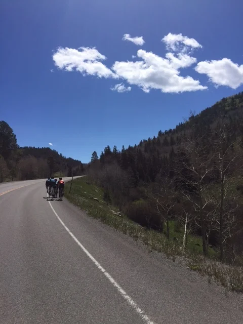 Fine day and grateful for the tail wind