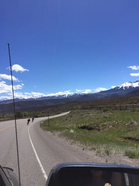 Oz and Ricky; I clocked them at 62 mph.
