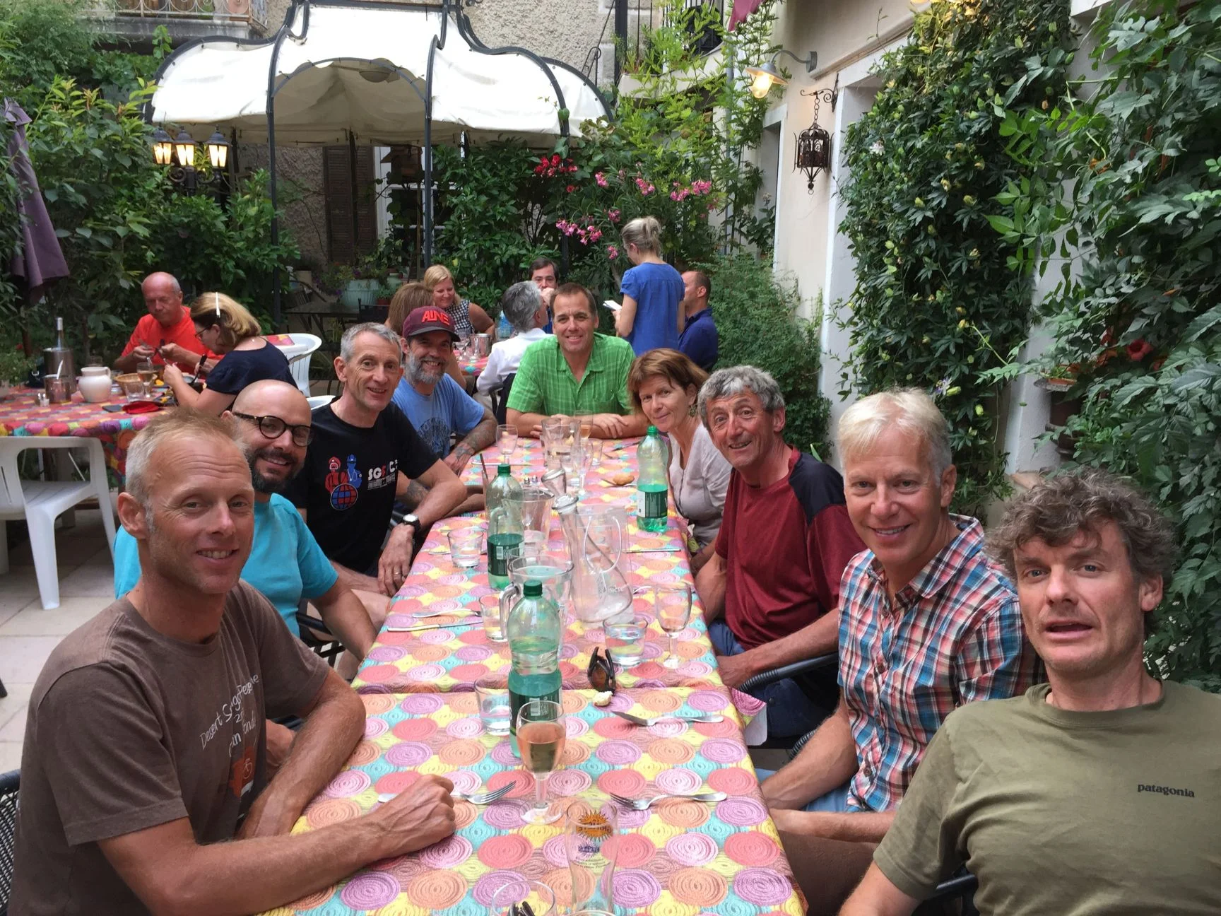 Typical dinner array