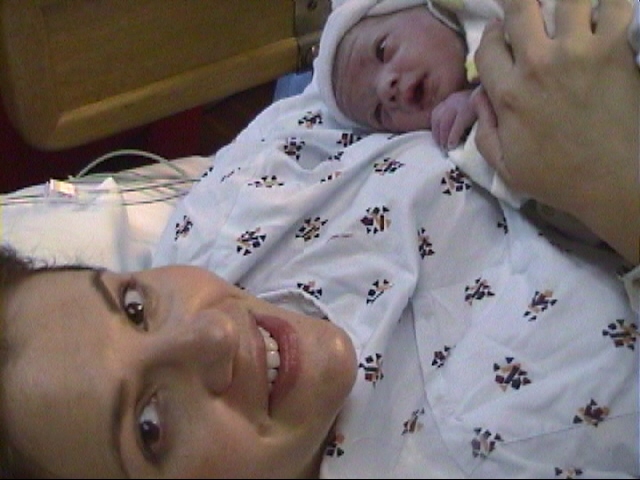 Hope has arrived! When I look at this picture I see the joy of having safely delivered a daughter and I feel a little sad thinking about the reality that is going to hit over the next 24 hours.