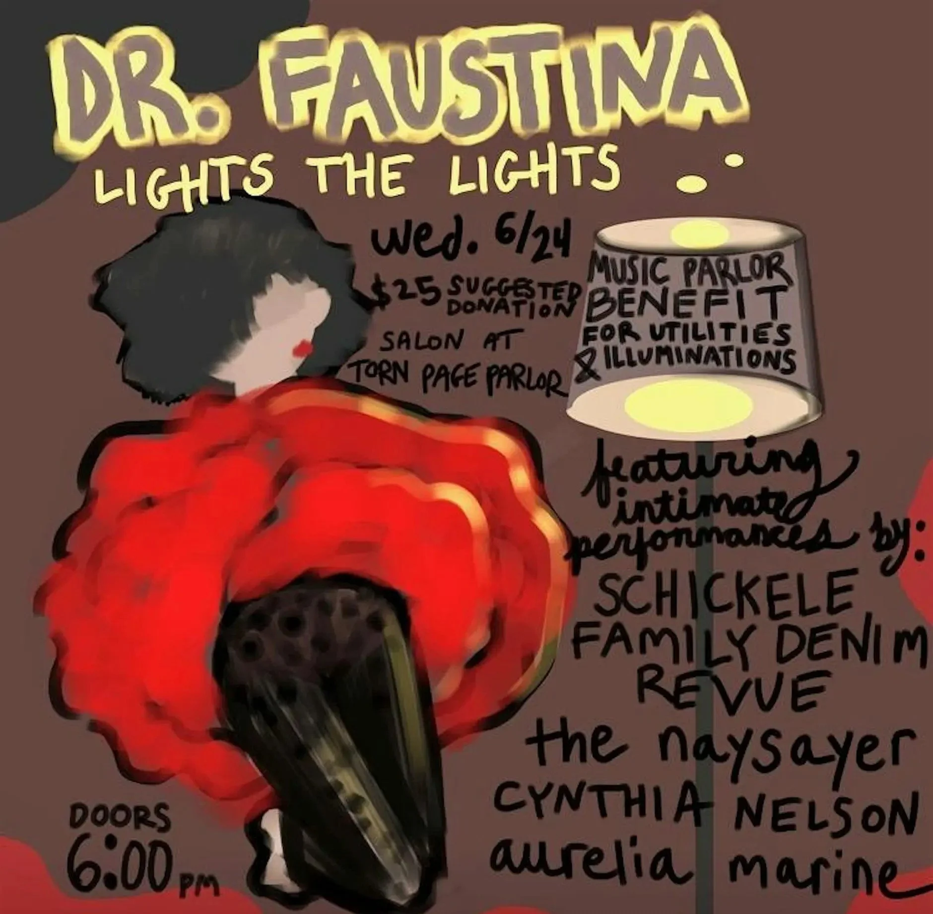 Dr Faustina Lights the Lights Benefit Concert