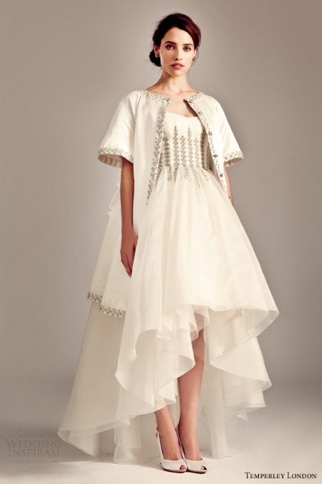 Temperley London 2015 via weddinginspirasi.com