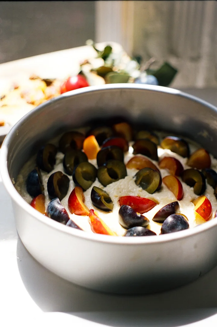 plum macaroon cake | apt. 2b baking co.