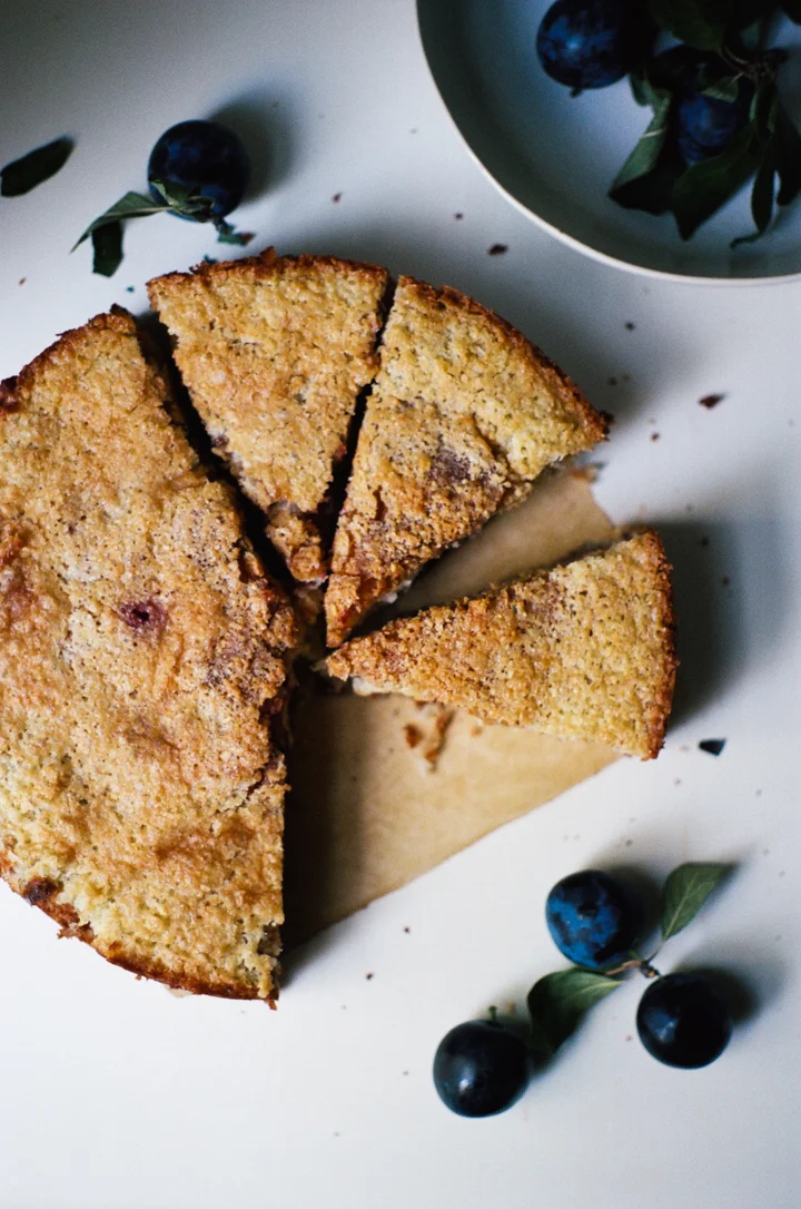 plum macaroon cake | apt. 2b baking co.