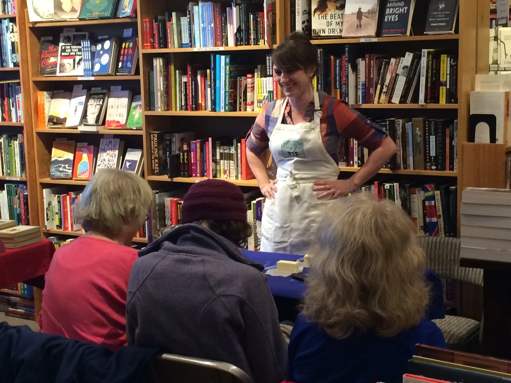 Kate Lebo reads from her new book Pie School