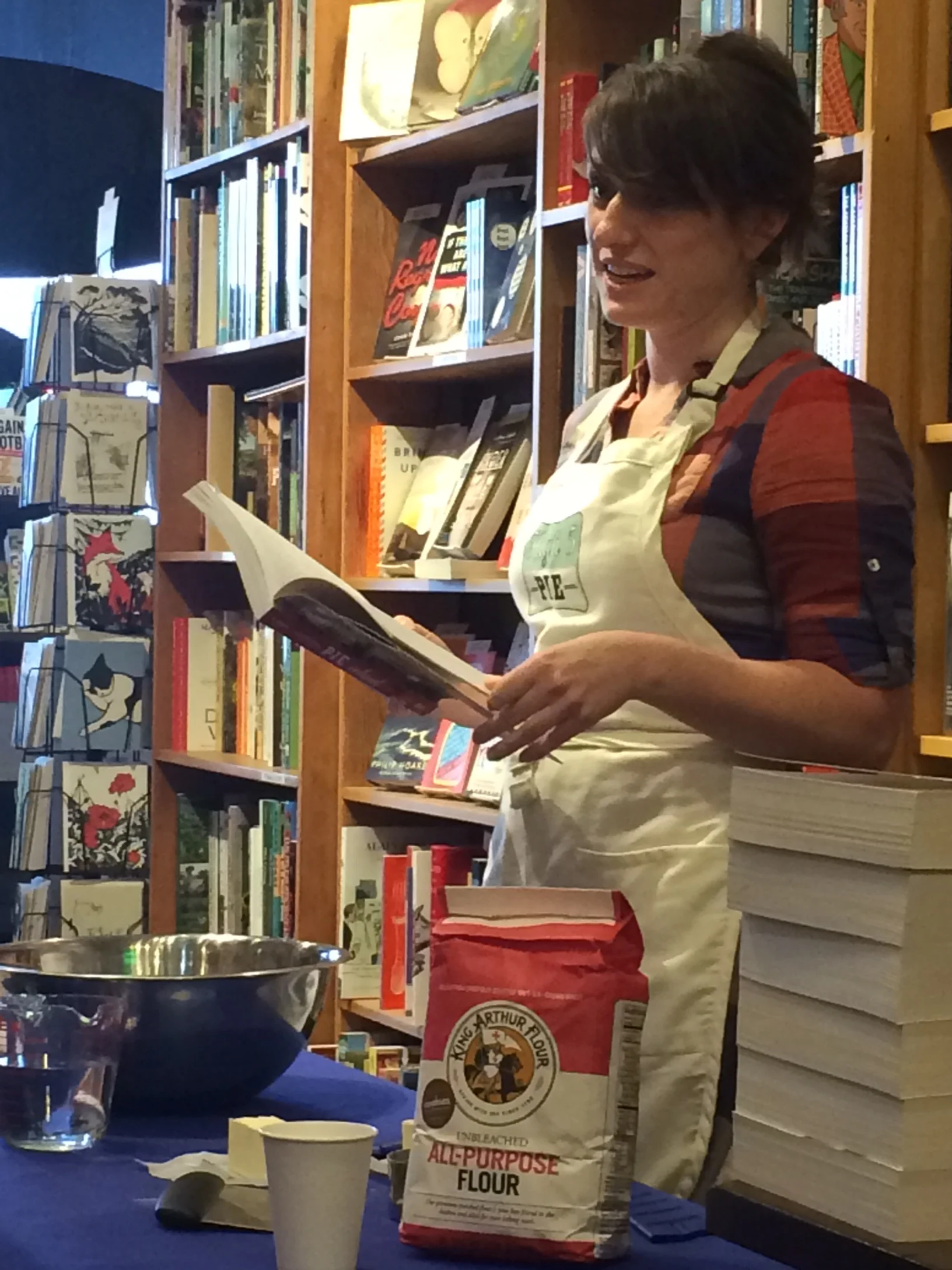 Kate Lebo reads from her new book Pie School