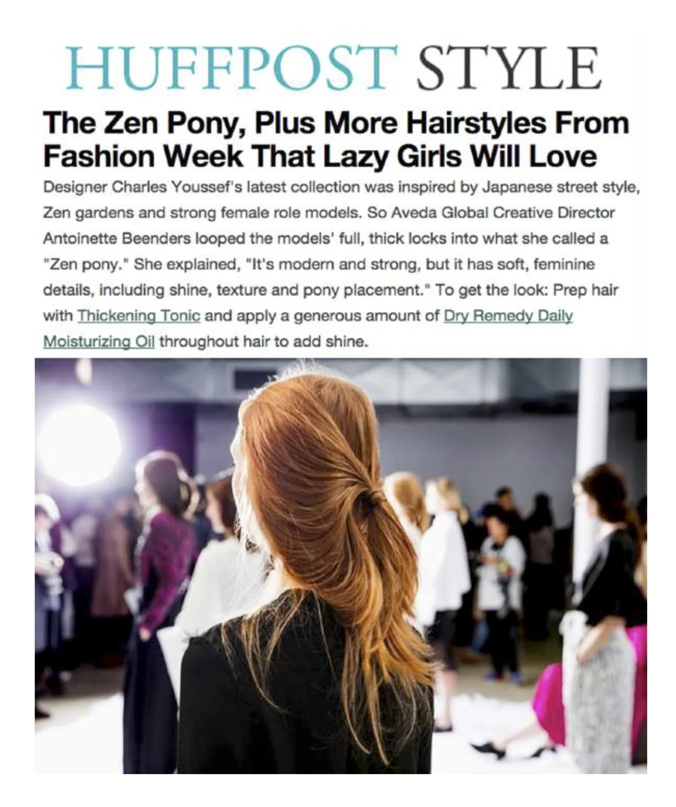 THE HUFFINGTON POST, FEBRUARY 2016