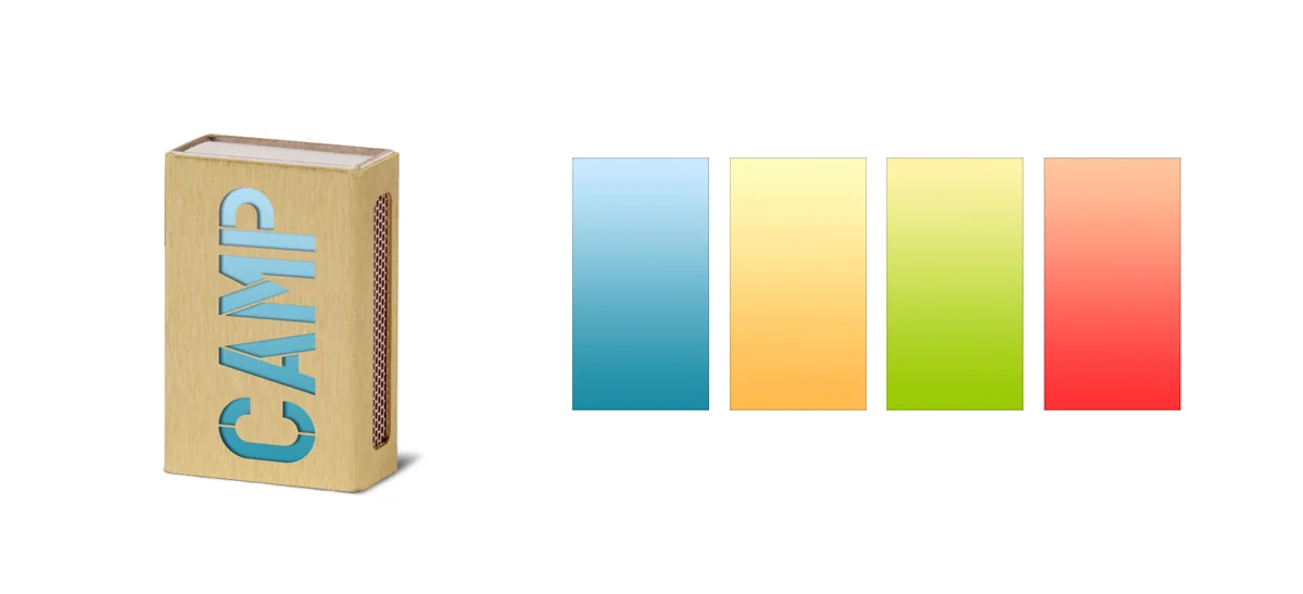 Inspiration for the bright-color series derived from a fashion-trend analysis and successful products currently in the marketplace.
