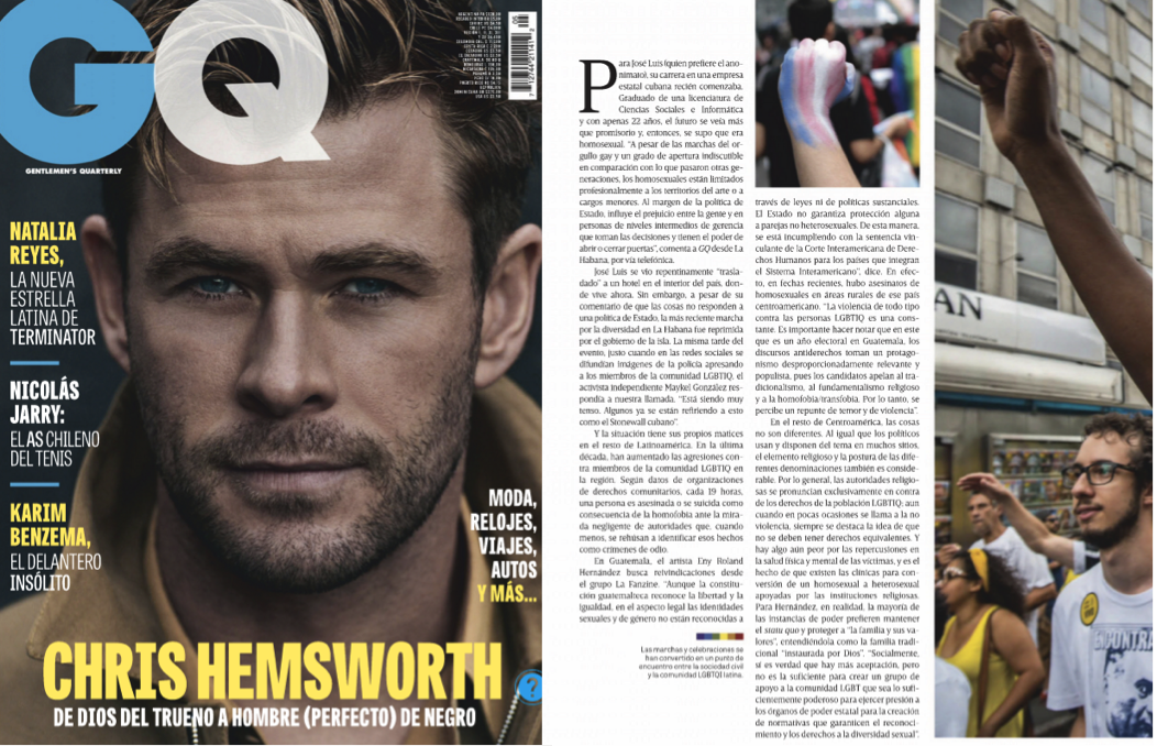 La Fanzine x GQ Latinoamérica, Junio 2019