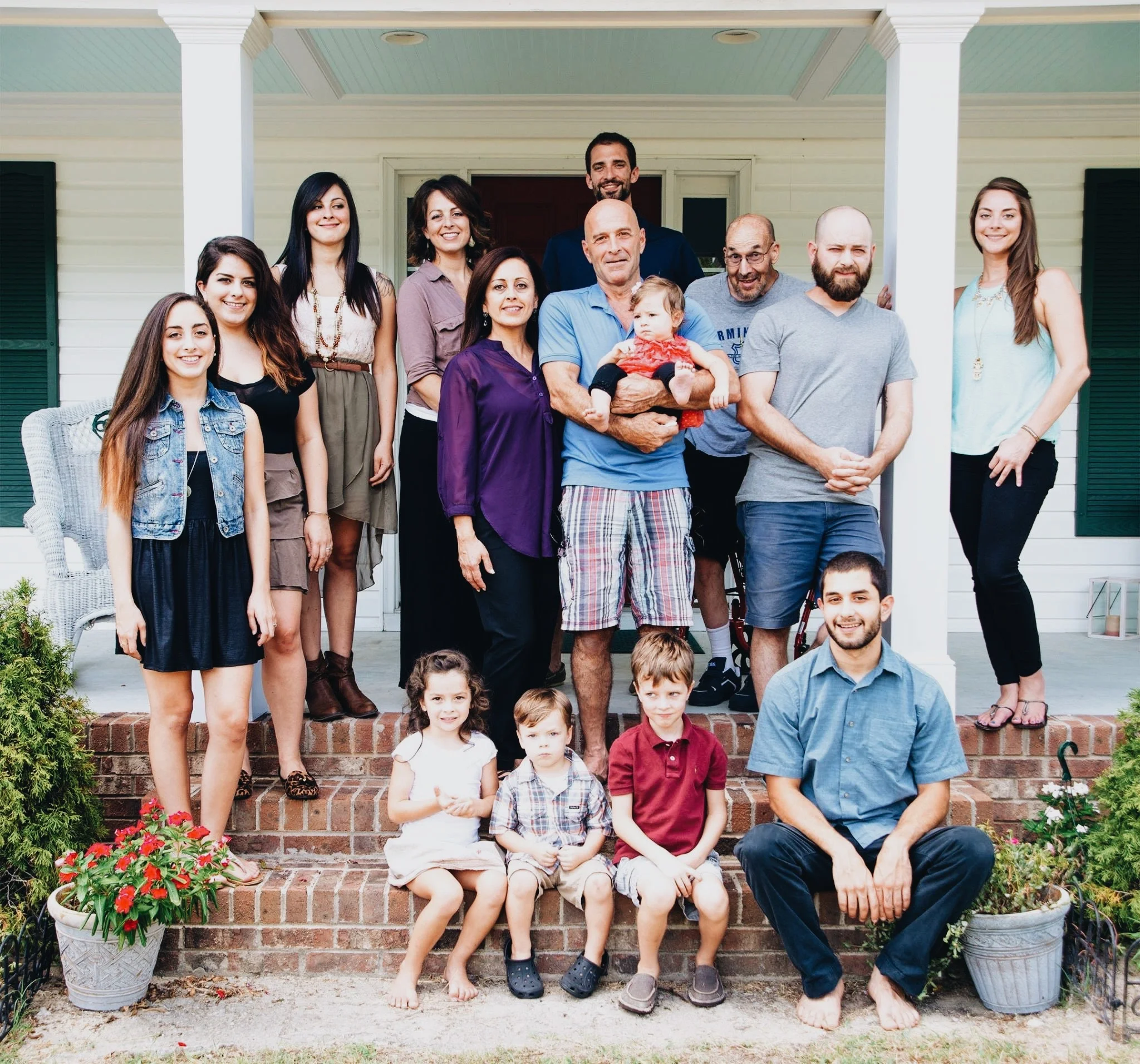  A circle of strength and love. My family.