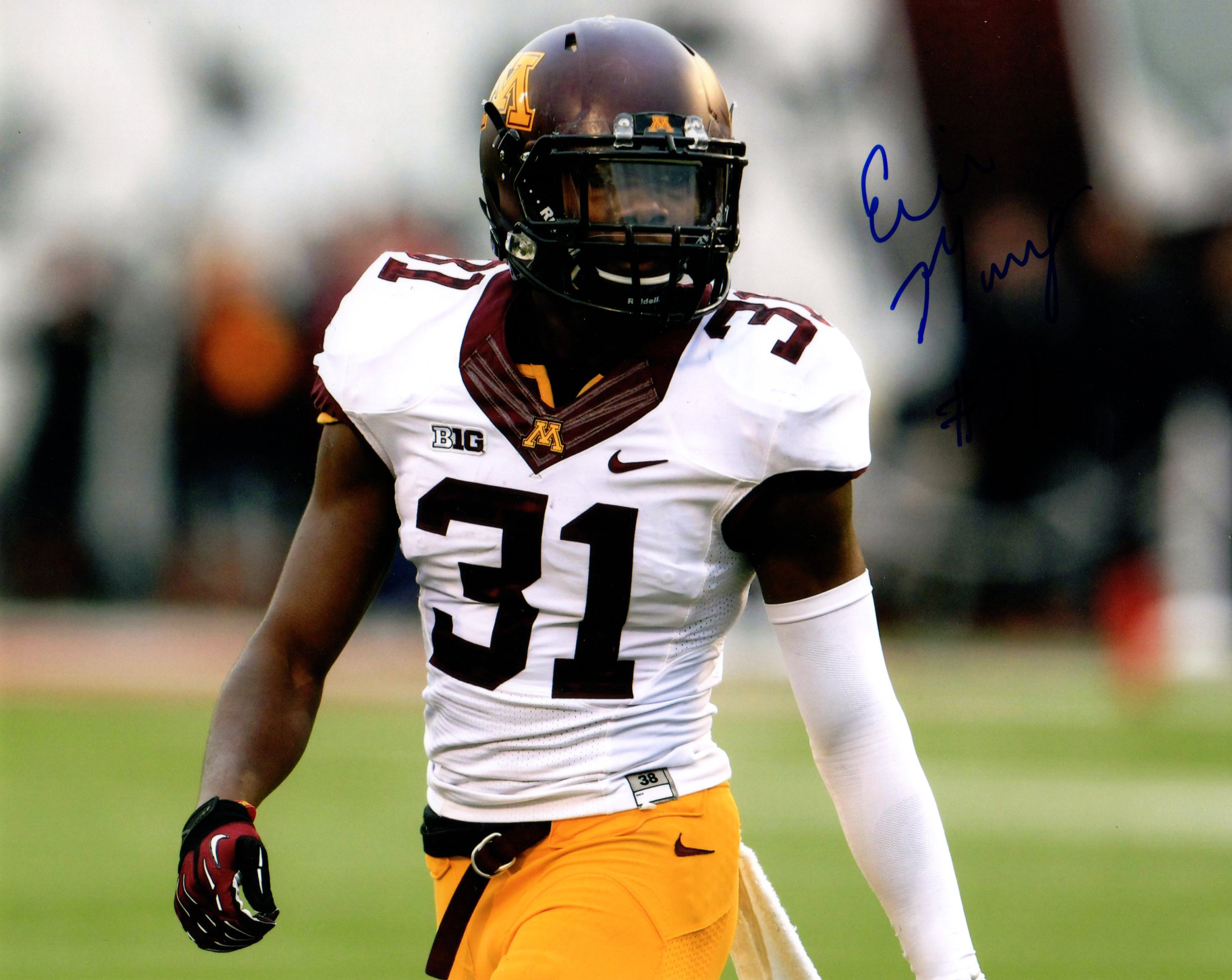 Eric Murray Minnesota Autographed Photo (KC Chiefs)