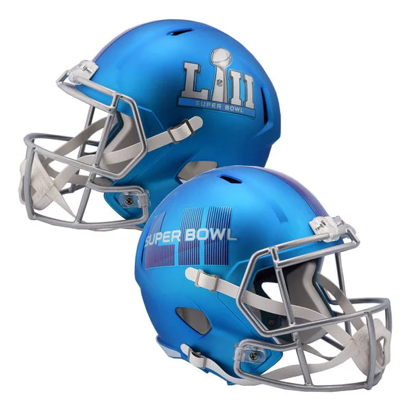 Super Bowl 52 Full Size Replica Speed Helmet Crave the Auto Super Bowl 52 Full Size Replica Speed Helmet Crave the Auto