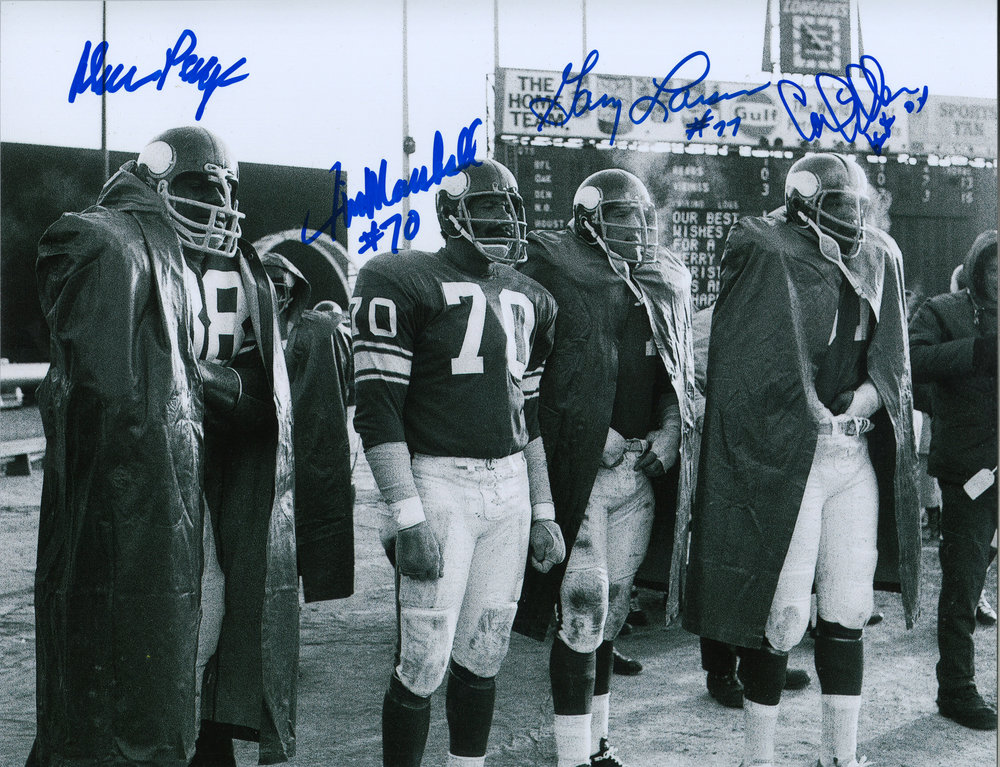 Purple People Eaters Autographed (Different Variations) Project Photo —  Crave the Auto
