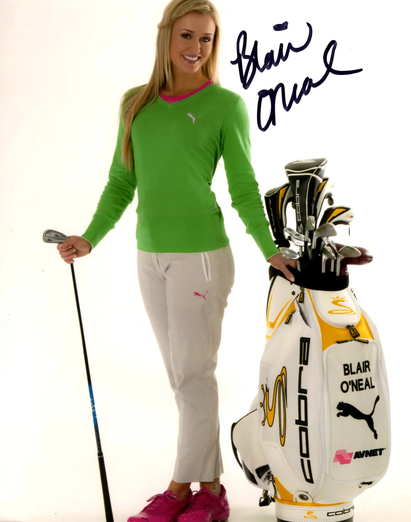 Blair O'Neal Autographed Posed 8x10 Photo