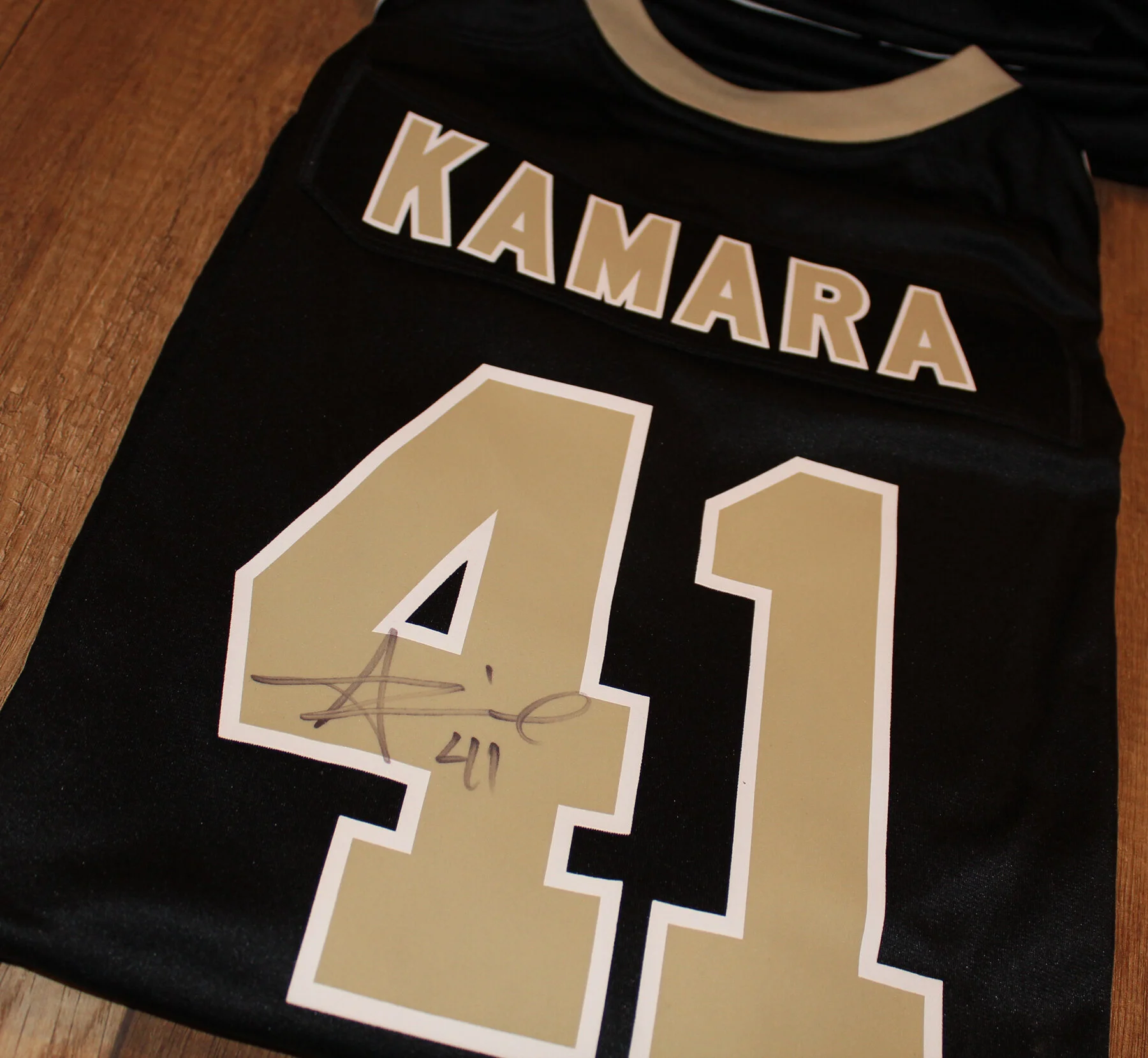 alvin kamara autographed jersey