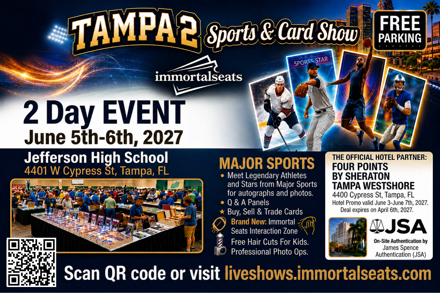 Tampa 2 Sports &amp; Card Show | Athletes &amp; Celebrities TBA!