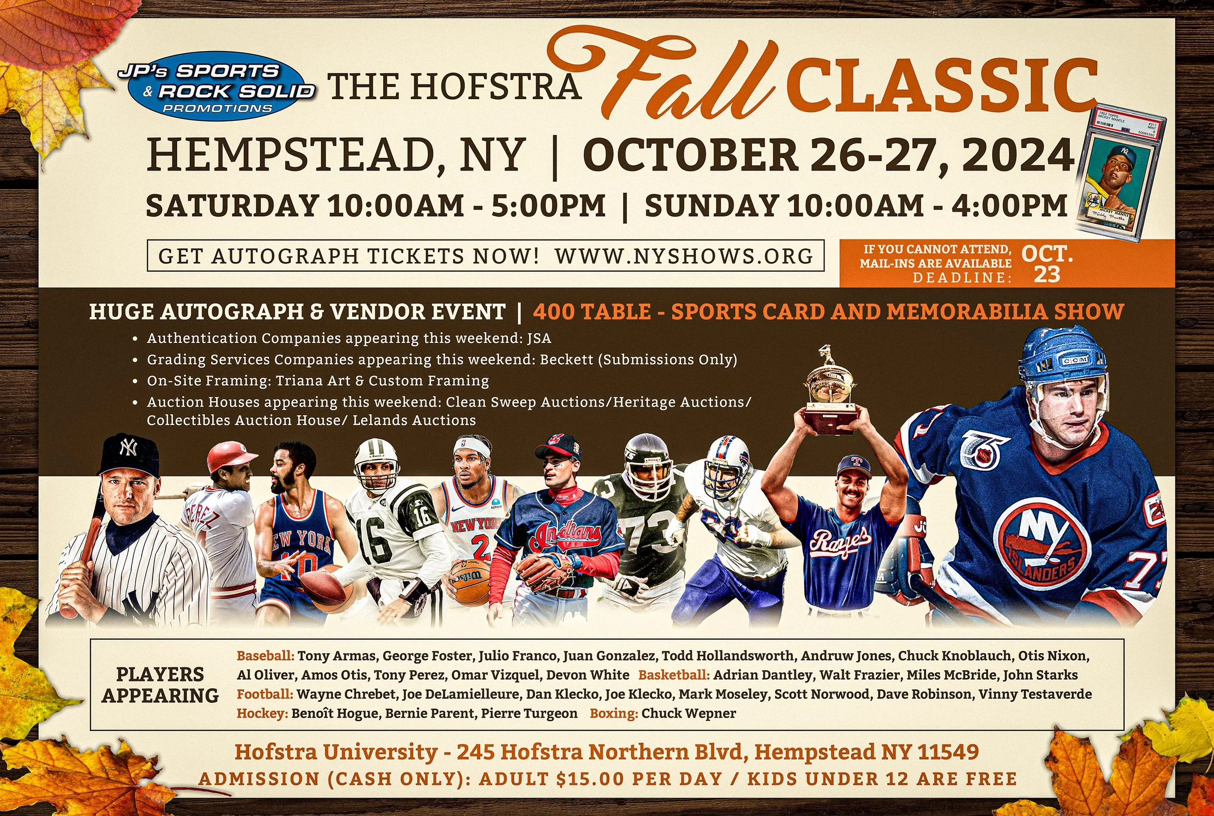 East Coast Collectibles Convention DEE BROWN, JORDYNNE GRACE, MOOSE