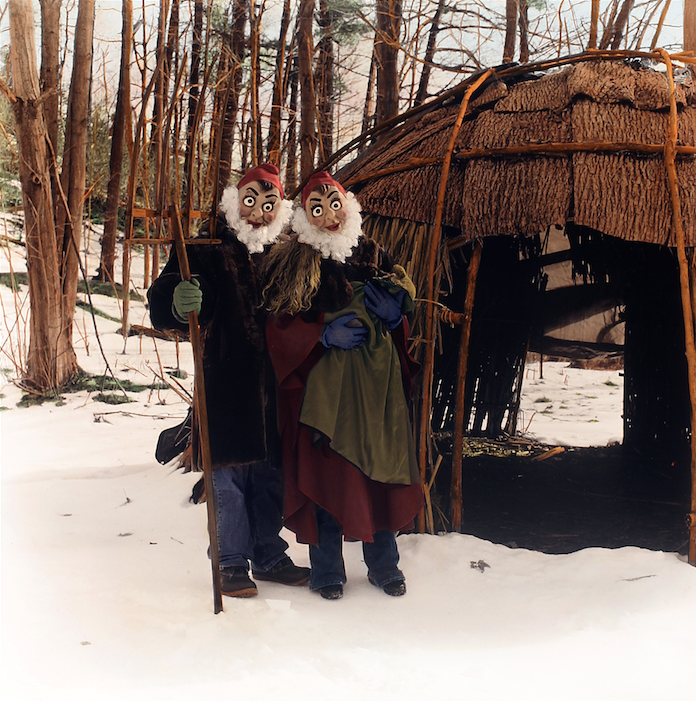In Front of the Wigwam