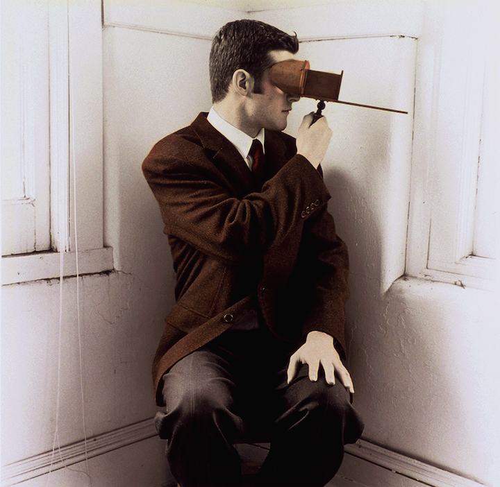 Brendan with a Stereoscope #1