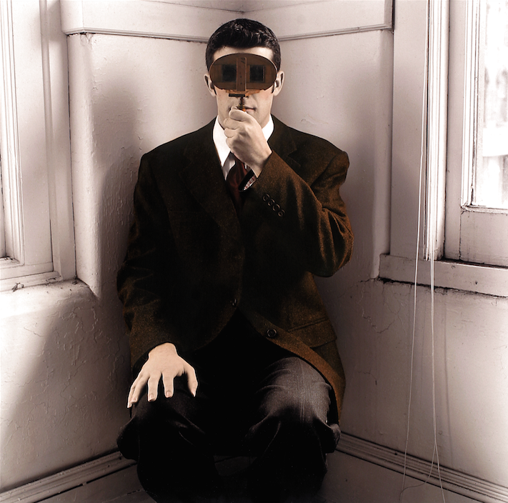 Brendan with a Stereoscope #3