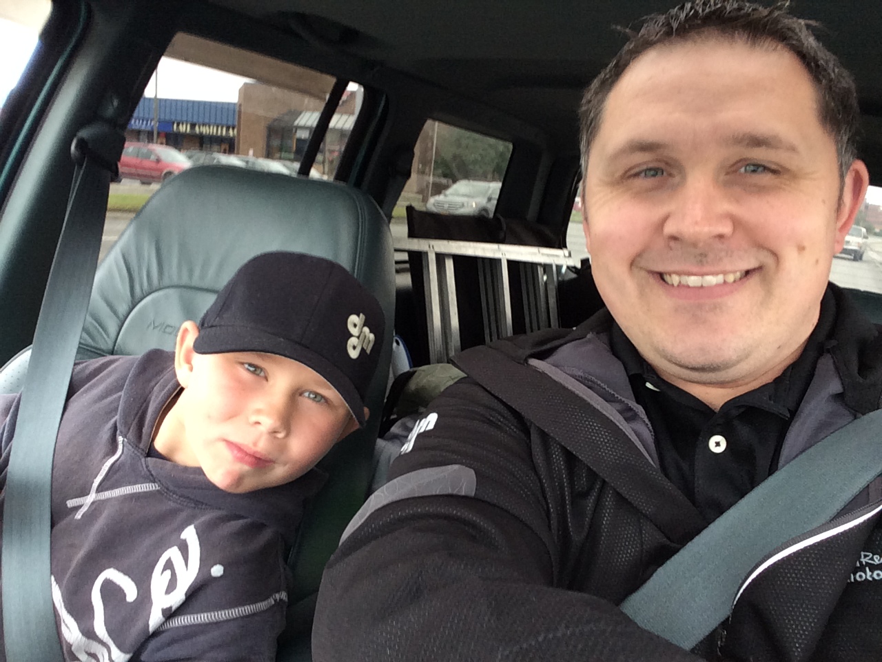Me and my boy headed to some photo shoots!