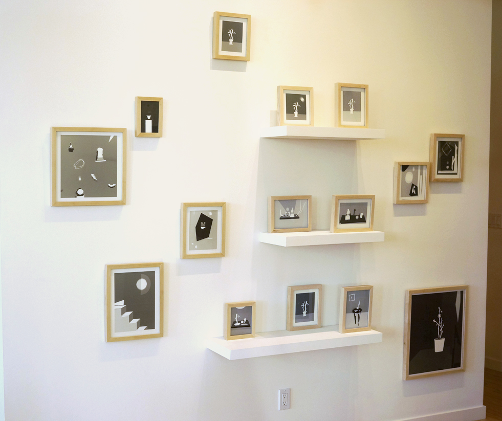 Installation view of "BUILD"